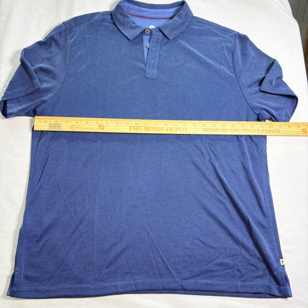 Tommy Bahama, Polo Shirt, Blue, XL, MSRP $98 - Picture 4 of 6